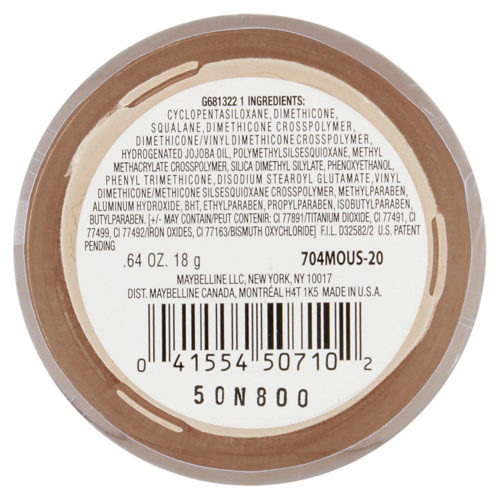 Maybelline New York Dream Matte Mousse Foundation, Classic Ivory, 0.64 oz. - Image 6