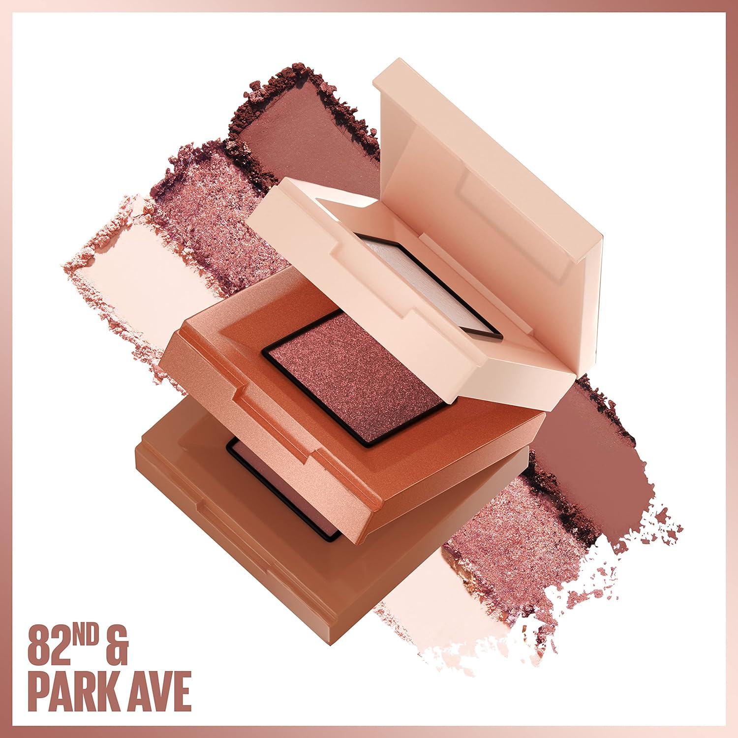 Maybelline New York Shadow Blocks Shadow Blocks Eyeshadow Palette, Stacked Eye Shadow Trio, 82nd & Park Ave, 0.08 oz - Image 3