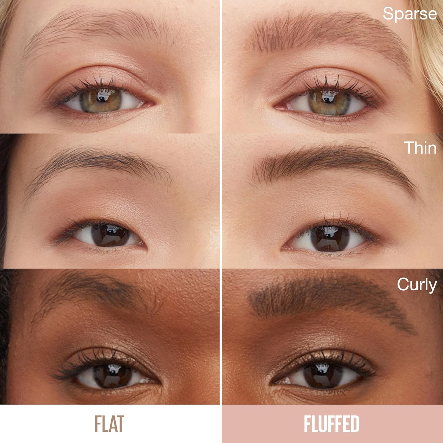 Maybelline Superfluff Volumizing Brow Mousse, All Day Tinted Brow Gel For Soft Full Brows, Soft Brown, 1 Count - Image 2
