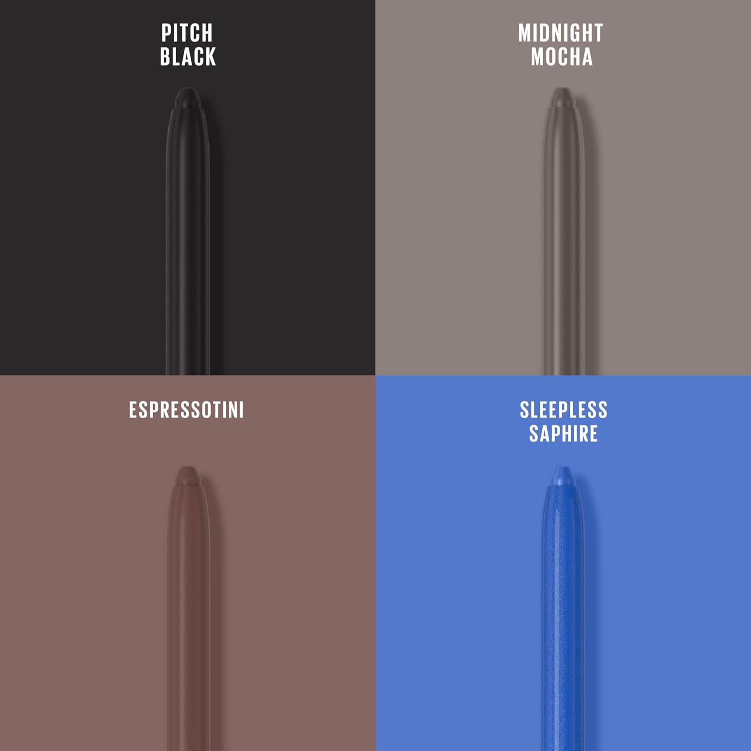 Maybelline Tattoo Studio Automatic Gel Pencil Waterproof Eyeliner, Blendable, Smudge Resistant, Matte Eyeliner For Up To 36HR Wear, Sleepless Sapphire - Image 4