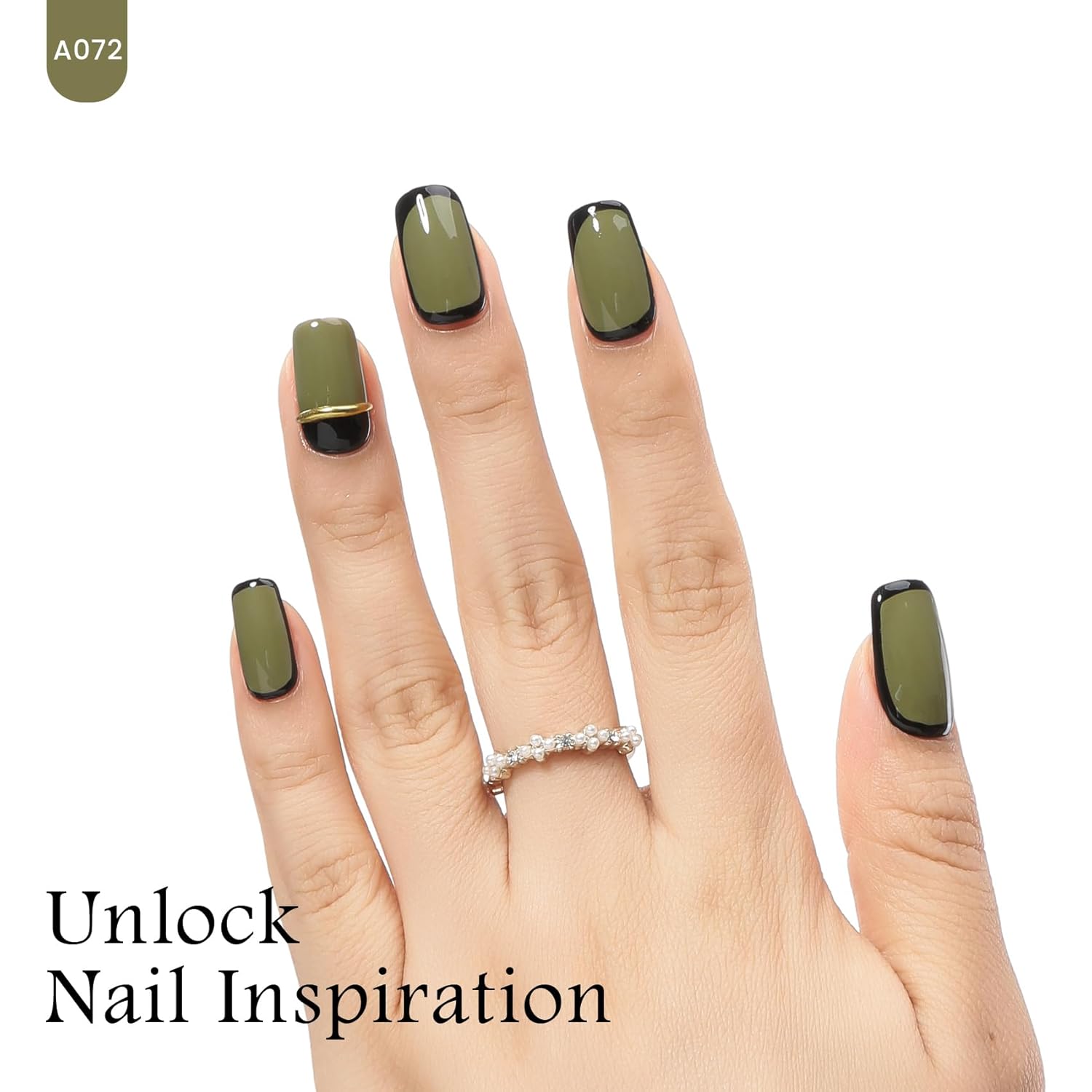MAYCHAO 15ML Gel Nail Polish 1Pc Matcha Green Gel Polish Soak Off UV LED Nail Polish Nail Art Starter Manicure Salon DIY at Home, 0.5 OZ - Image 3