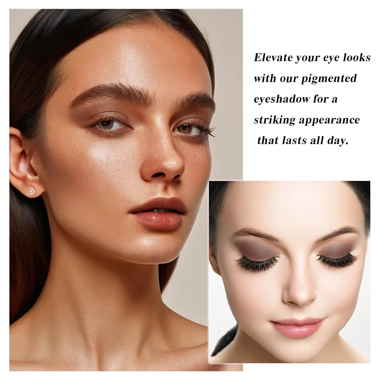 MEICOLY Brown Single Eyeshadow with Mirror,Matte Coffee Eye Shadow for Halloween Makeup,Pressed Powder Eyeshadow,Matte Shade Eyelid Color Eye Makeup for Women,High Pigment,Long Wear,Waterproof - Image 5