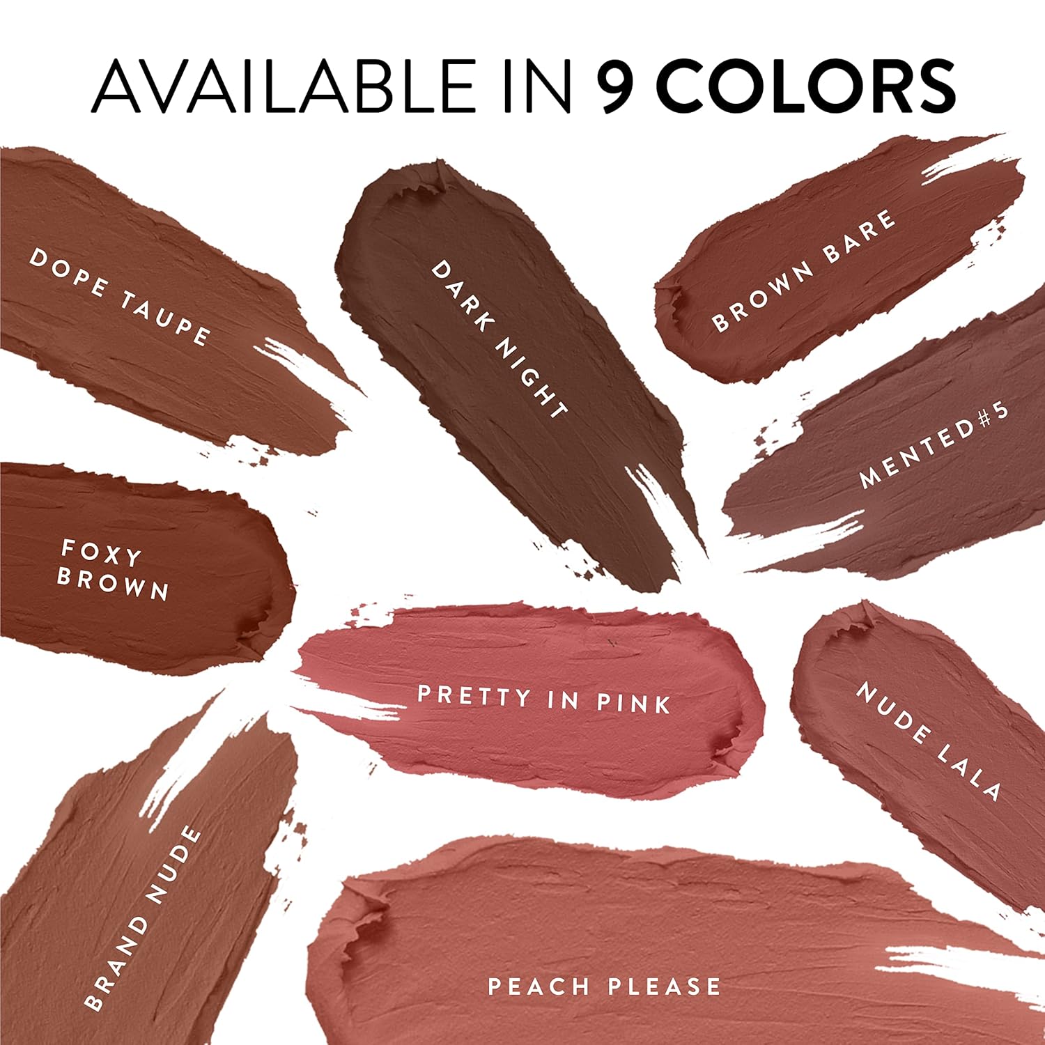 Mented Cosmetics Nude Lipstick for Women, Semi-Matte Long-Lasting Lip Stick, Moisturizing Vegan, Paraben & Cruelty-Free, Enhances All Complexions, Perfect for Everyday Makeup, Dark Night - Image 5