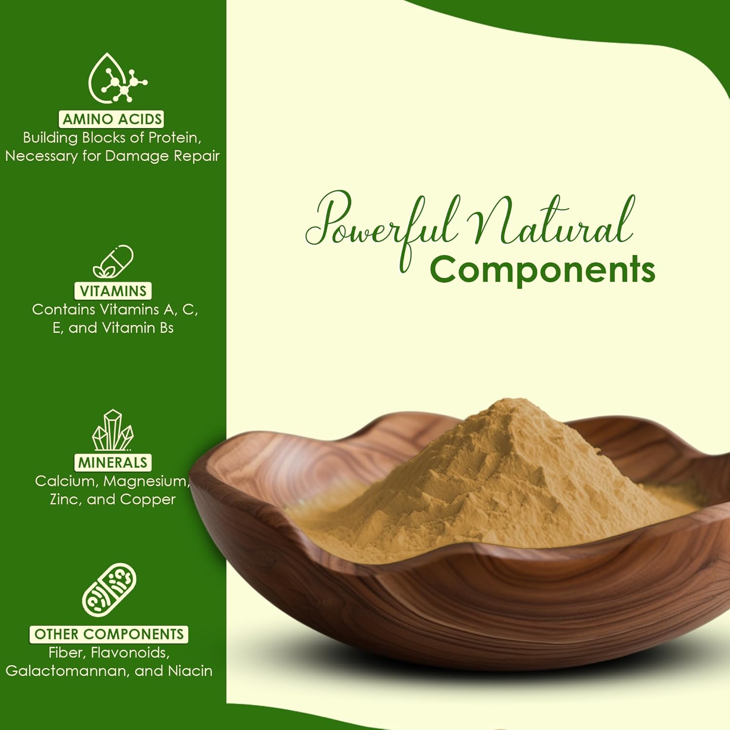 Mi Nature 100% Aloevera Powder (Aloe Barbadenis) 100g (3.5 oz)| Pure Aloe Vera Leaf Powder | DIY for Skin, Health & Hair - Image 3