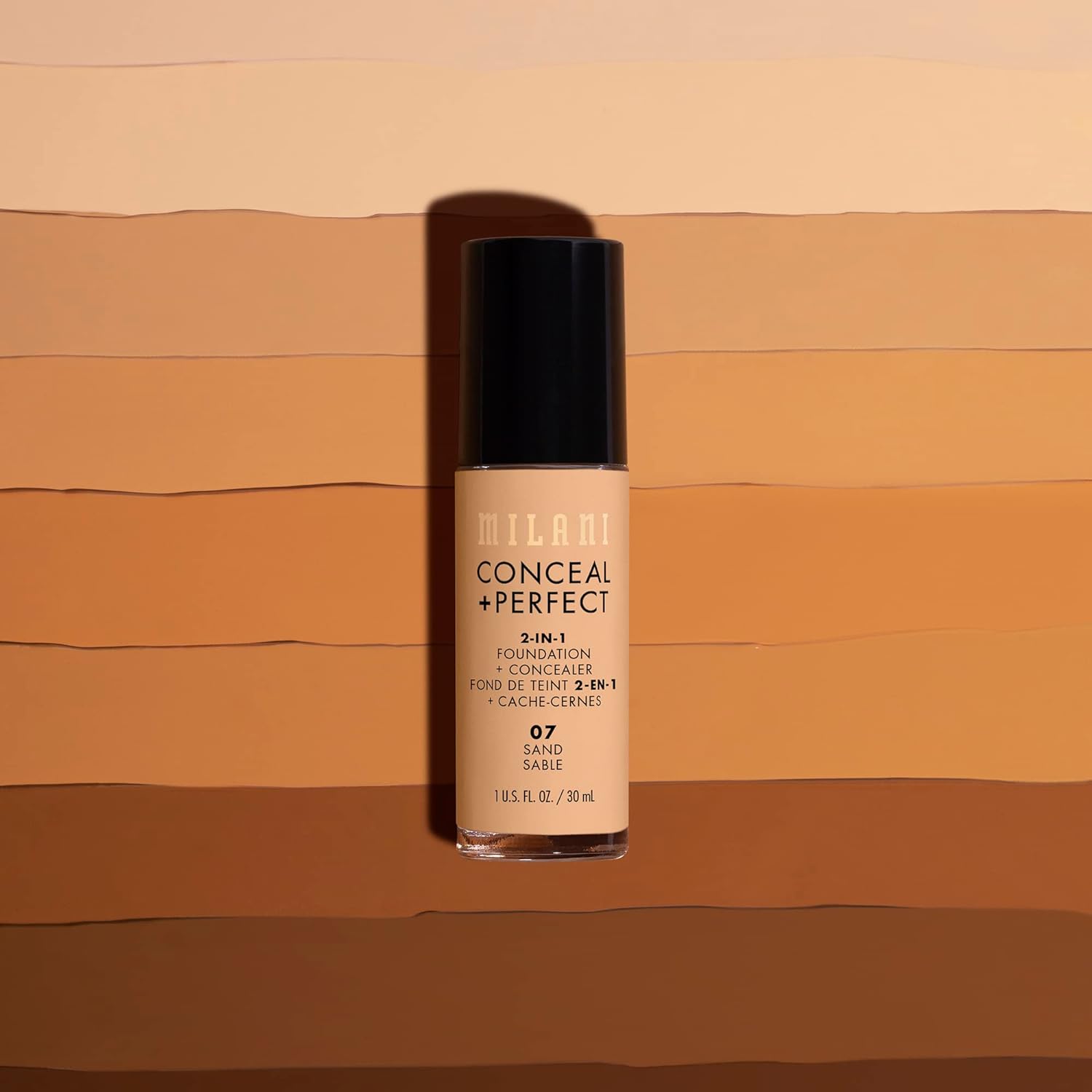 Milani Medium Beige Liquid Foundation Concealer - Flawless Complexion, Cruelty-Free, Covers Blemishes - Image 8