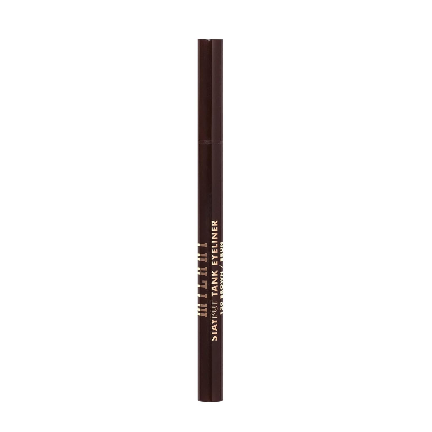 Milani The Tank Liquid Eyeliner - No-Skip Liquid Eyeliner Pen, Waterproof Formula, Makeup Pen, Long Lasting & Smudgeproof - 120 Brown - Image 7