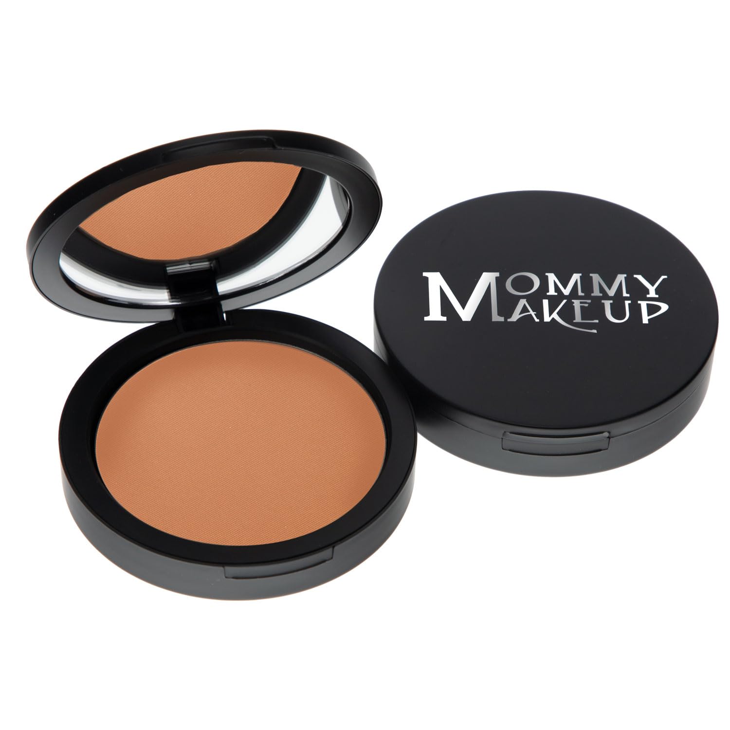 Mineral Dual Powder - 4-in-1 Pressed Mineral Foundation with SPF 15 for Flawless Glow - Oil-Free, Talc-Free, Gluten-Free, 0.45 oz (Toasted - Medium Dark Tan) by Mommy Makeup - Image 2