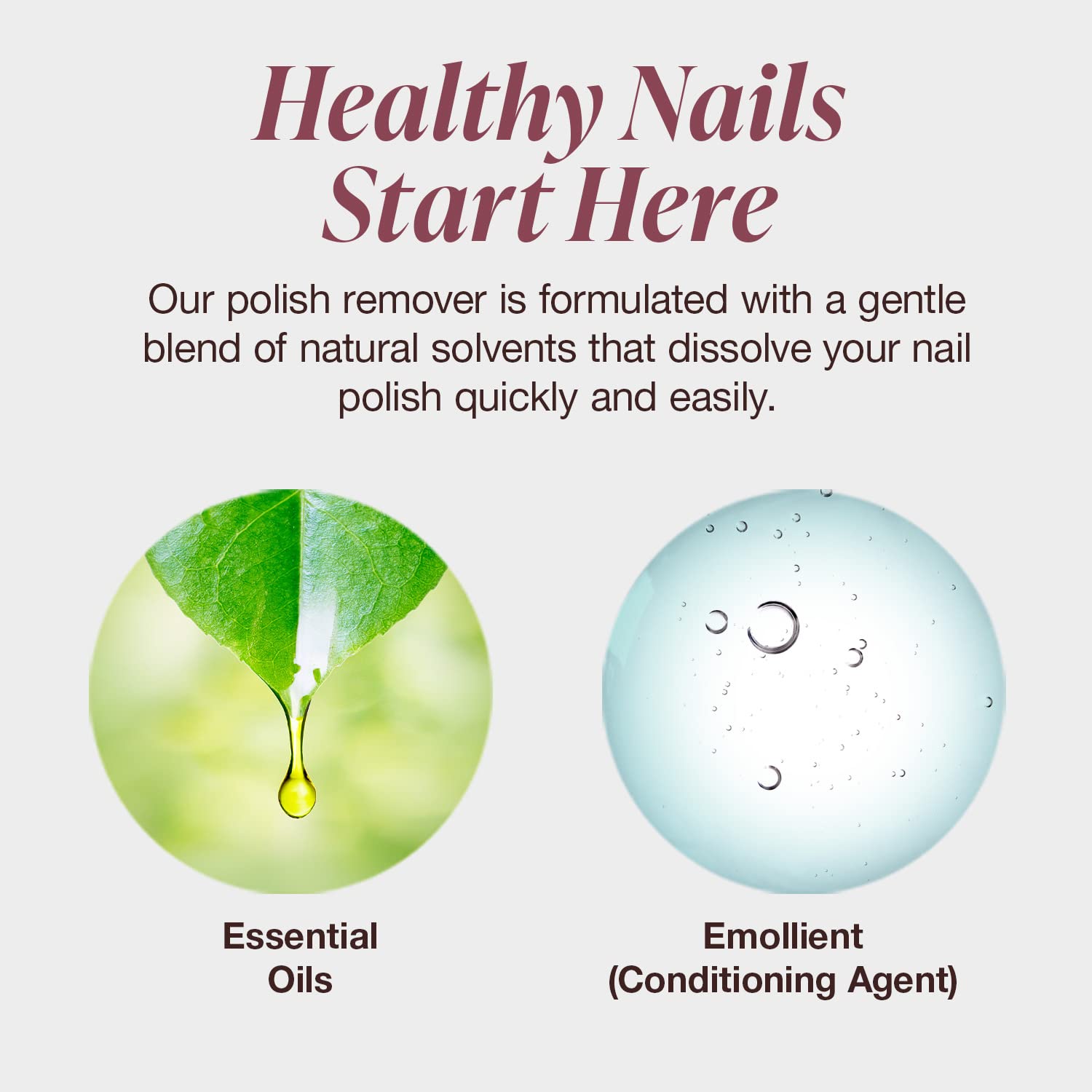 Mineral Fusion Nail Polish Remover, Acetone-Free & Non Drying for Regular & Shellac Nail Polishes, 6 Ounce - Image 7