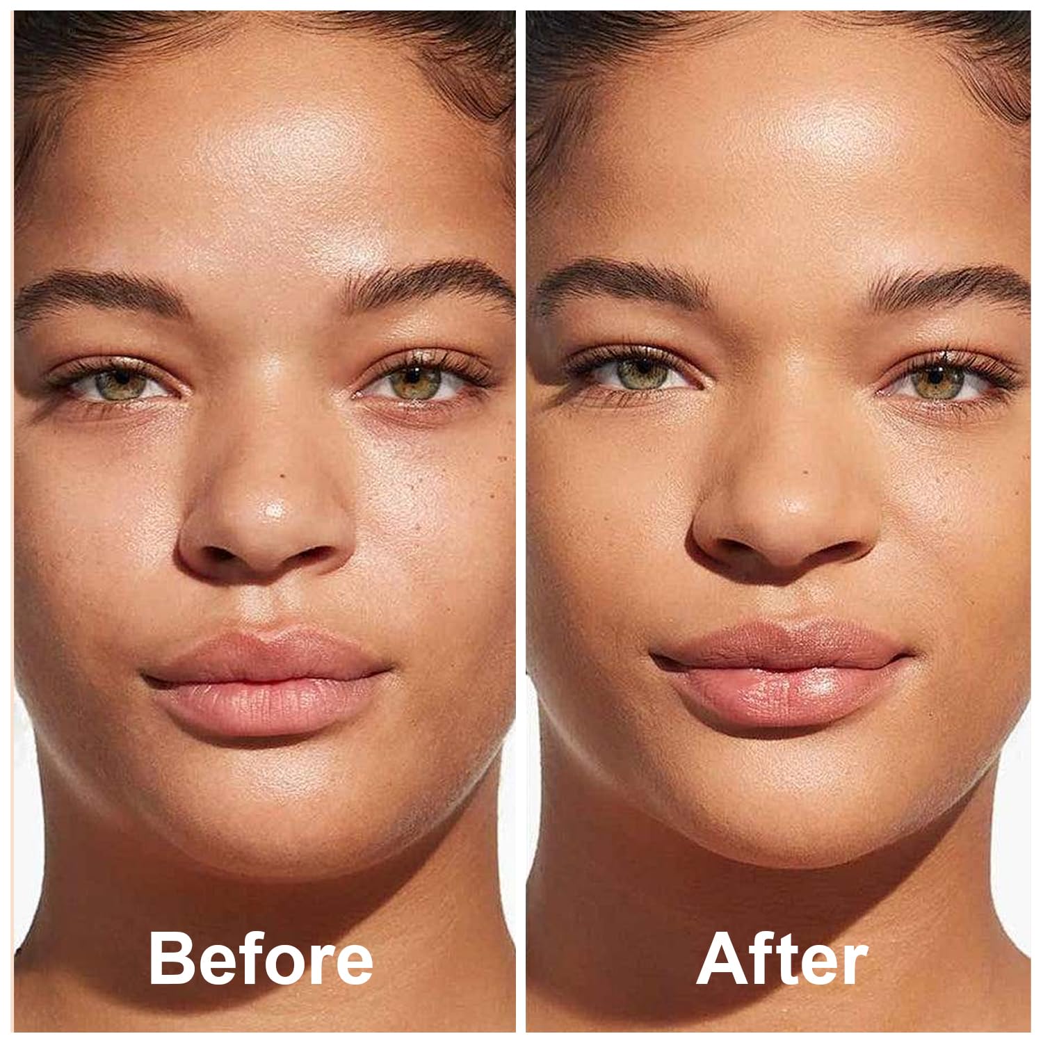 Mineral Powder Foundation, SPF 35, Sunscreen Lightweight Loose Powder, Skin-Improving, Buildable Coverage, Natural Glow Base Makeup (#06 Medium Beige Foundation Makeup) - Image 4