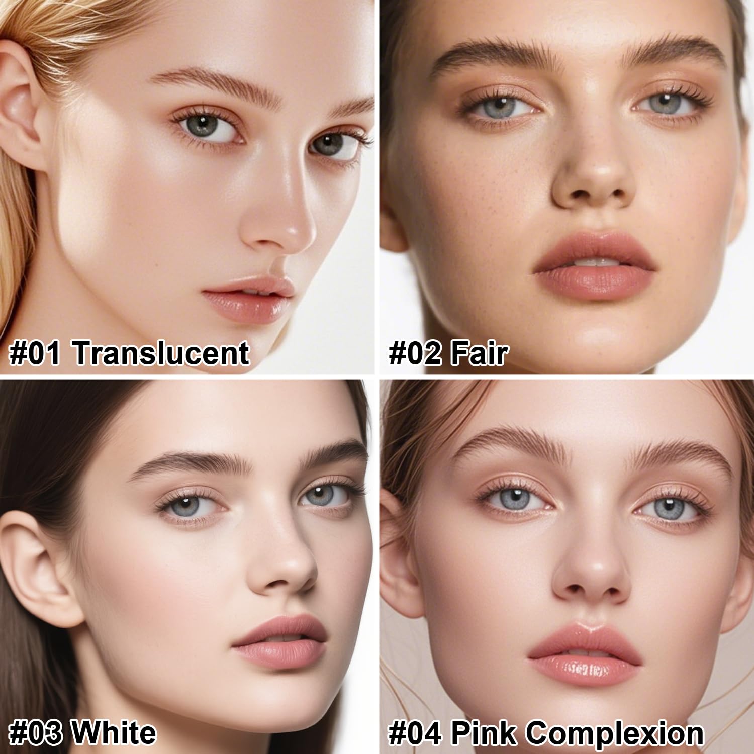 Mineral Sunscreen Setting Powder, SPF 35 Translucent Loose Powder for Face & Scalp, Mineral Brush Powder, Oil Control Natural Matte Finish, Lasting Lightweight Breathable (#01 Translucent) - Image 8