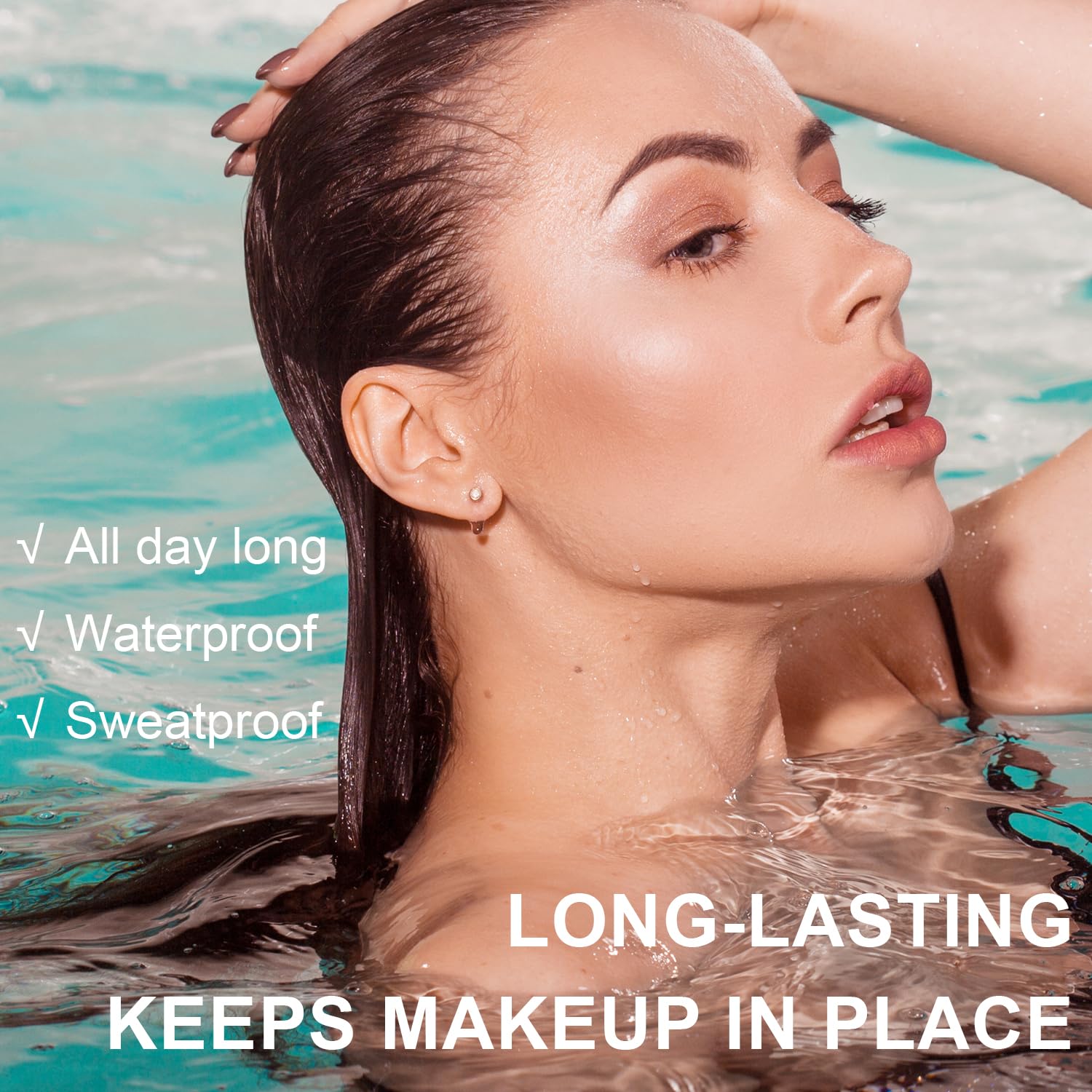 Mineral Sunscreen Setting Powder, SPF 35 Translucent Loose Powder for Face & Scalp, Mineral Brush Powder, Oil Control Natural Matte Finish, Lasting Lightweight Breathable (#01 Translucent) - Image 6