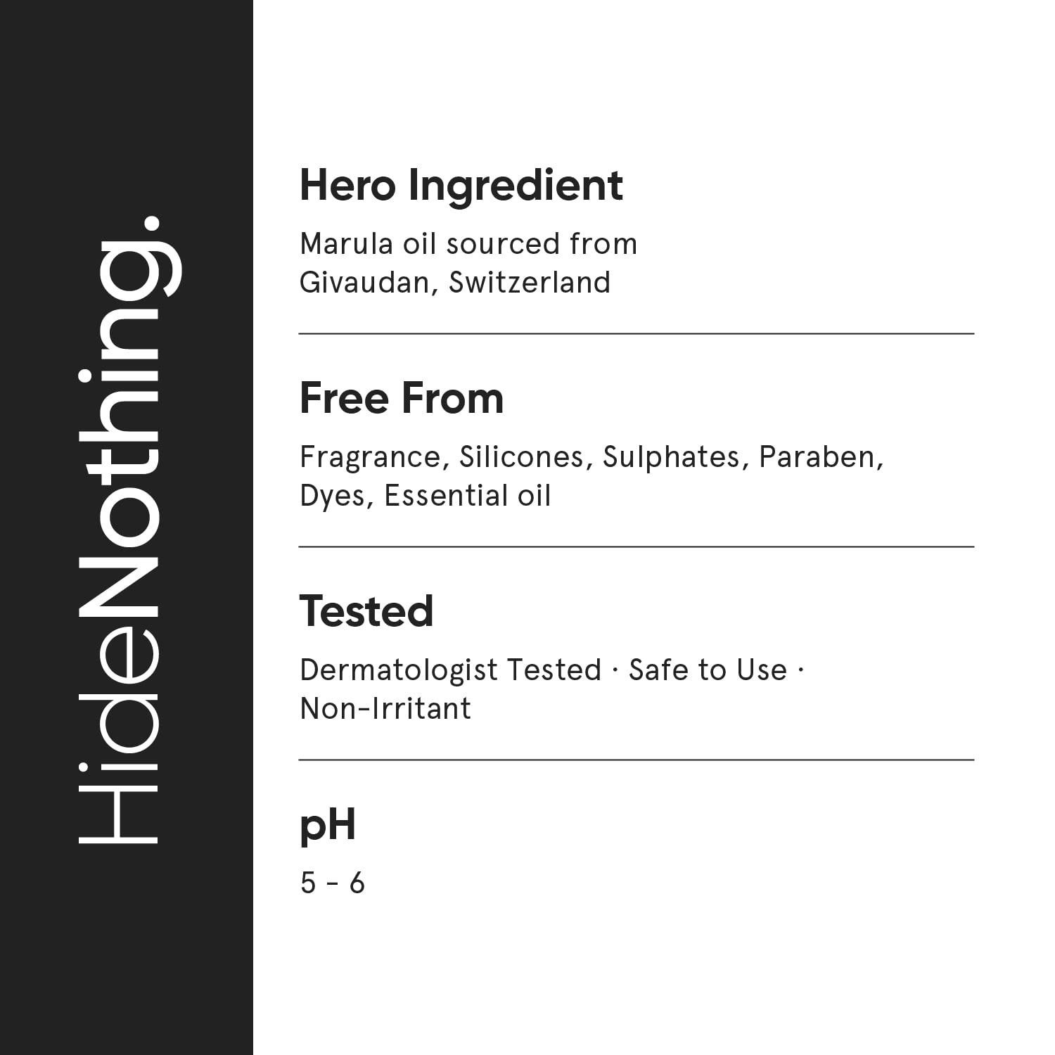 Minimalist Face Moisturizer for Dry Skin | 5% Marula Oil | With Hyaluronic Acid For Deep Nourishment & Hydration | For Women & Men | 1.7 Oz / 50 gm - Image 5