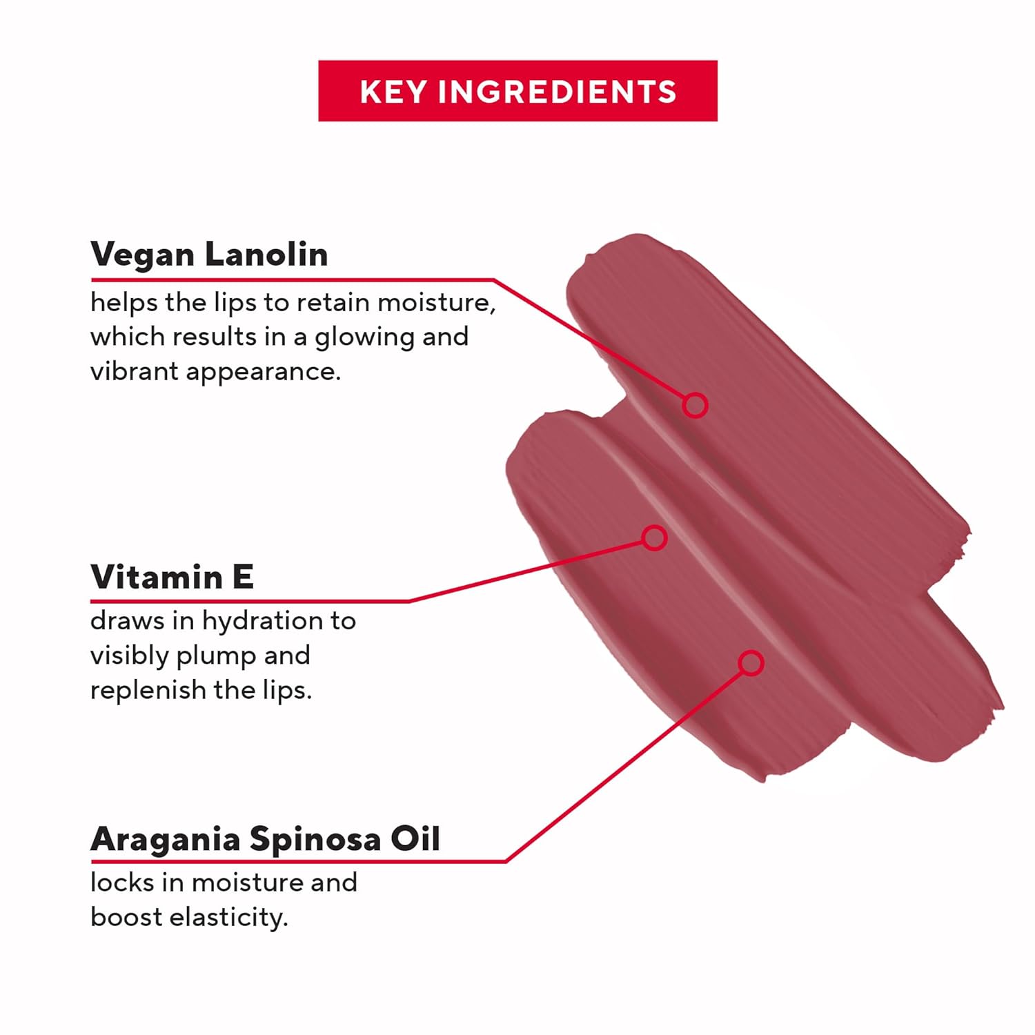 Mirabella Sealed with a Kiss Full Coverage Moisturizing Lipstick, Richly Pigmented, Ultra Creamy, Hydrating and Mineral-Based Lip Color with Antioxidant Vitamin E in Matte & Shine Shades, Coral Crush - Image 4