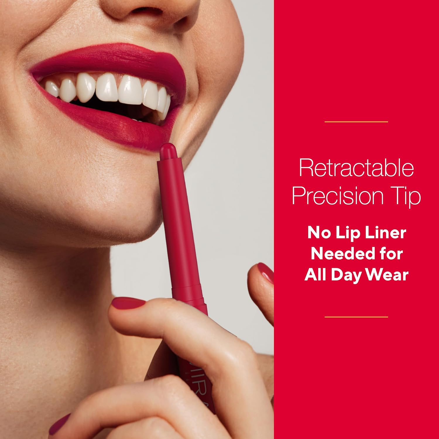 Mirabella Velvet Matte Lip Crayon - Long Lasting Lipstick Crayon & Lip Liner - Retractable, Highly Pigmented Lip Tint & Moisturizing Antioxidant Formula - Forever - Image 2