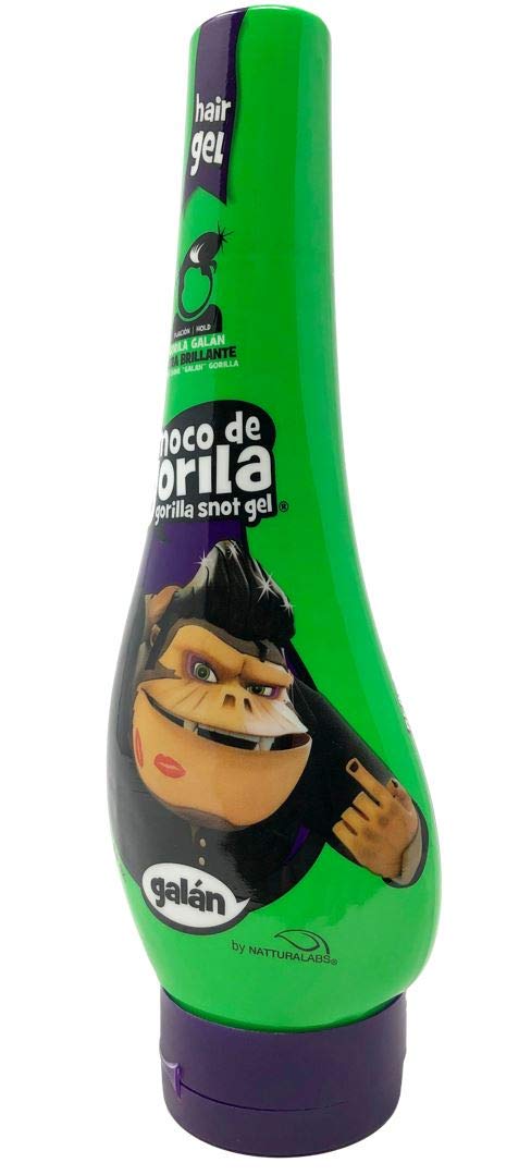 Moco de Gorila Galan Hair Gel | Extra Brillante Hair Styling Gel for Extreme Long-lasting Hold, Gorilla Snot Gel is the Ultimate Hair Gel to bring Shine to any Hairstyle; 11.9 oz Squizz Bottle - Image 2