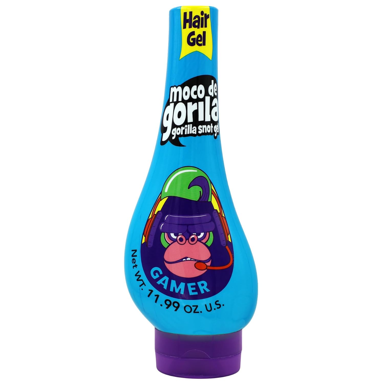 Moco de Gorila Gamer, Hair Styling Gel, Long-Lasting Hold, Reactivatable with Water, 3-Pack of 11.92 Oz Each, 3 Squeezable Bottles. - Image 2