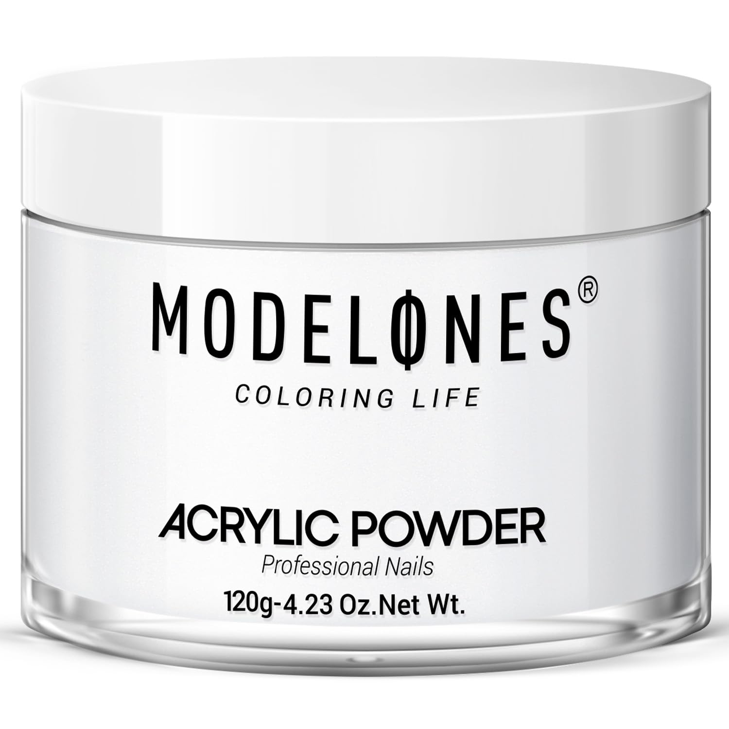 modelones Acrylic Powder, Upgraded 4.23oz Clear Acrylic Nail Powder, Crystal Clear Nail Acrylic Powder for Acrylic Nail Art 3D Nail Carving French Nail Extension, Non-Yellowing, Gifts for Women - Image 9
