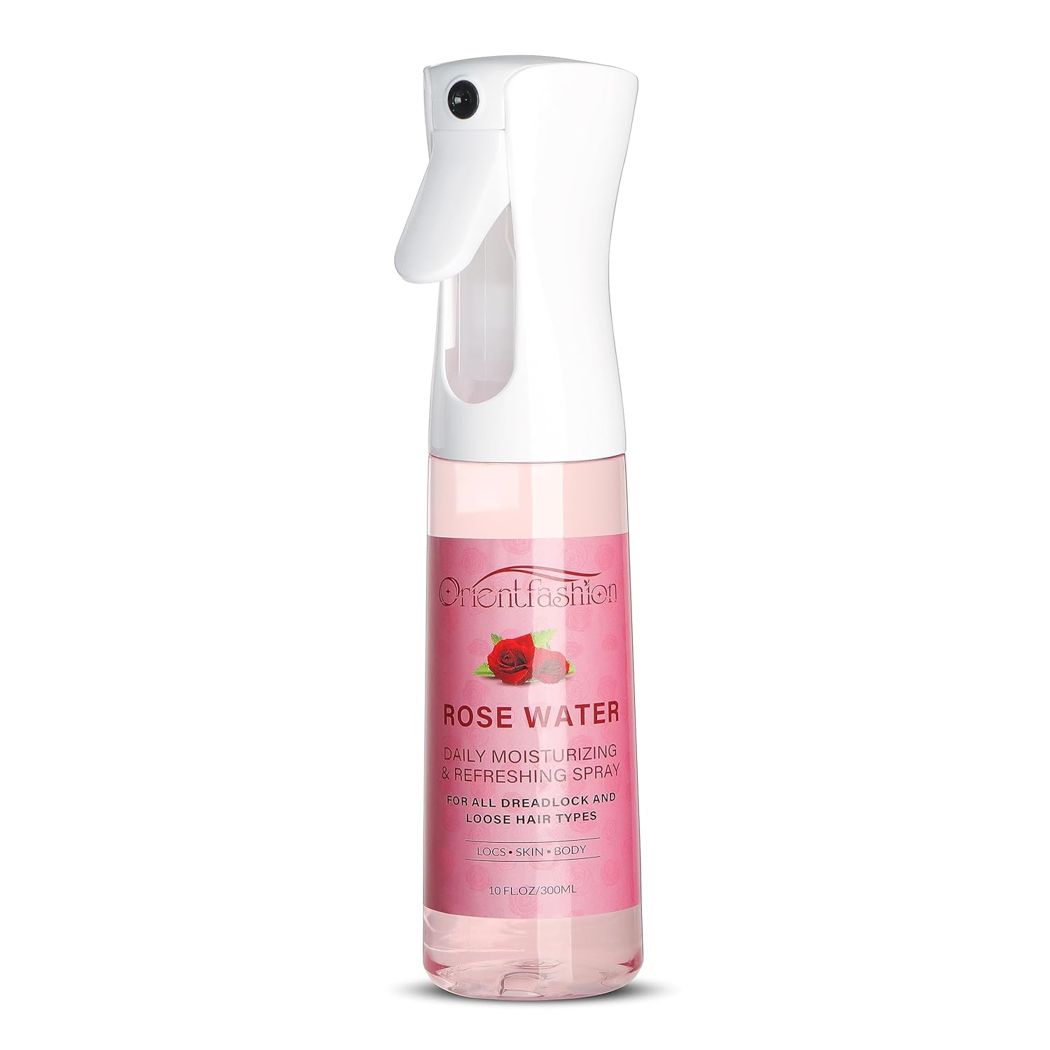 Moisturizing Refreshing Spray for Locs- Rose Water Hair Scalp Moisturizer, Castor Oil- Natural Loc Care and Maintenance (Rose, 10 Fl oz) - Image 9