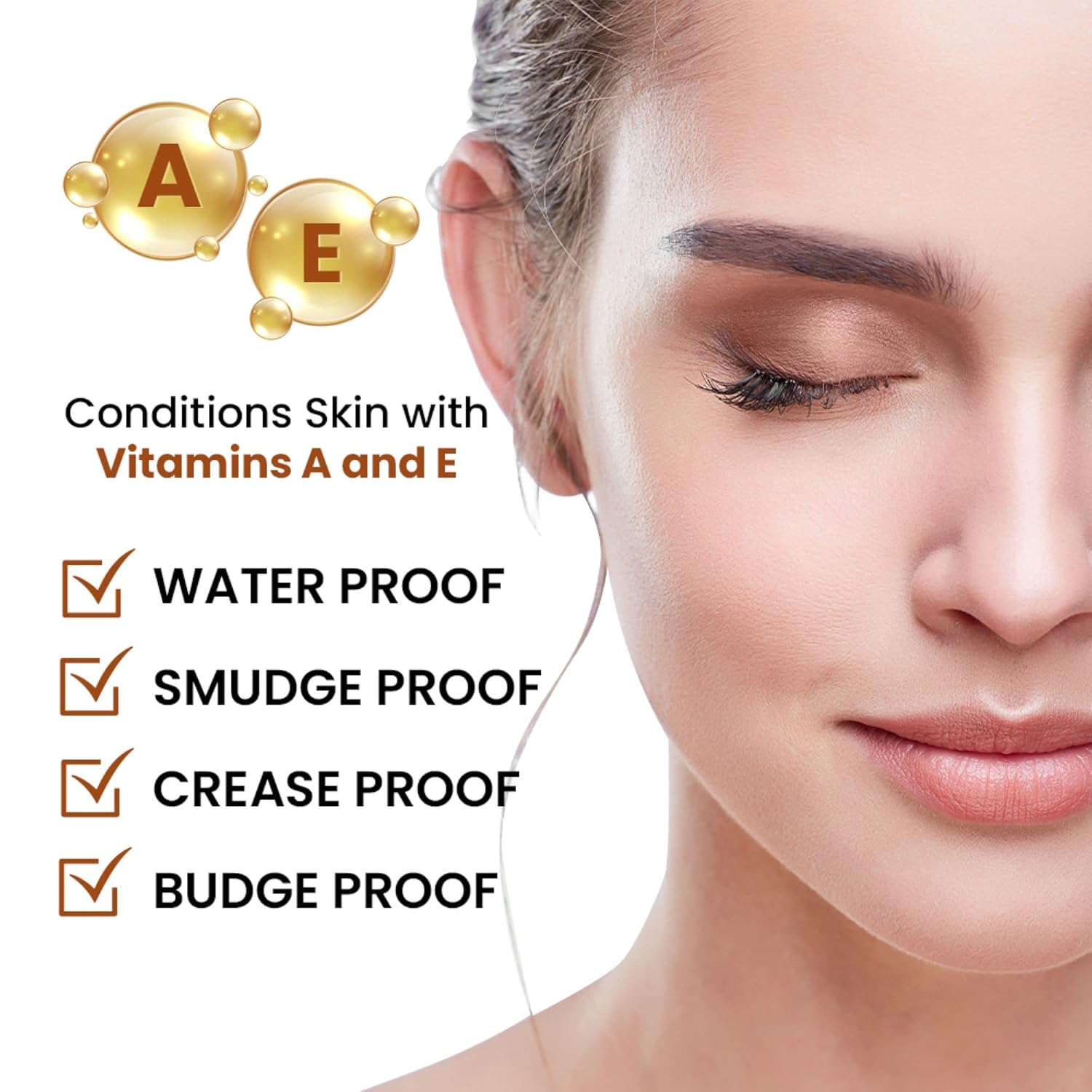 Mommy Makeup Any Wear Creme Eyeshadow - Waterproof, Smudge-proof, Highly Pigmented - Cream Eye Shadow for Eyes, Cheeks & Lips - Oil-free, Paraben-Free, Cruelty Free (Cashmere) - Image 4