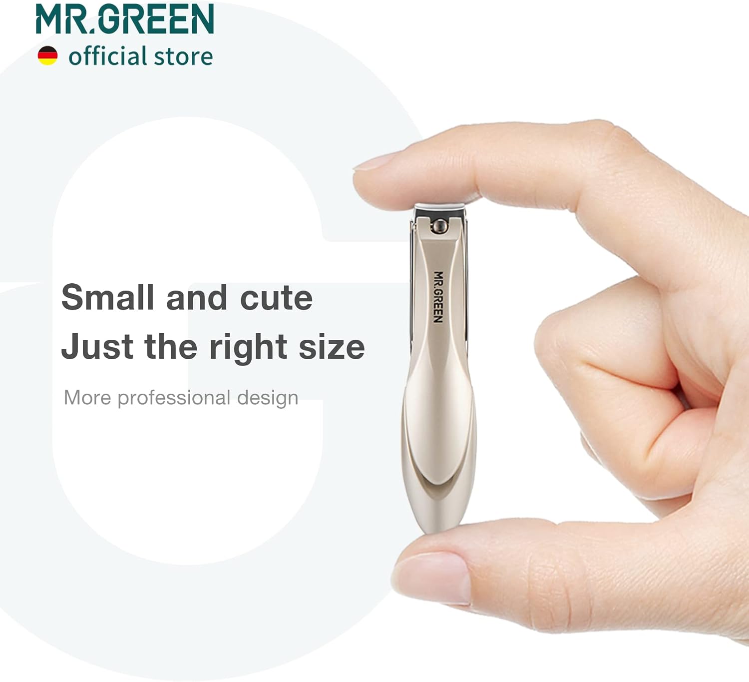 MR.GREEN Baby Safety Nail Clippers Nail Care Clippers Fingernail Cutter Newborn Baby Convenient Nail File Manicure Tools (Baby Nail Clipper+Nano Glass File) - Image 3