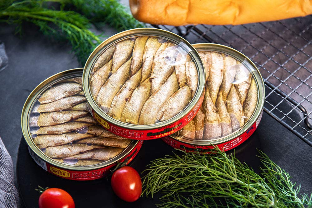 MW Polar Brisling Sardines, Smoked In Olive Oil, 4.23 Oz - Pack of 12 - Image 6