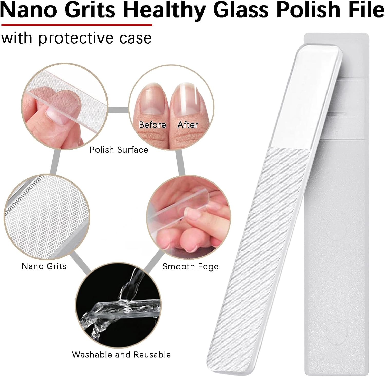 Nail Clippers for Men Thick Nails Large Wide Jaw Opening Toenails Clippers for Seniors Long Handle Heavy Duty Portable Ultra Sharp Fingernail Clipper with Catcher for Adult Women (Silver) - Image 8