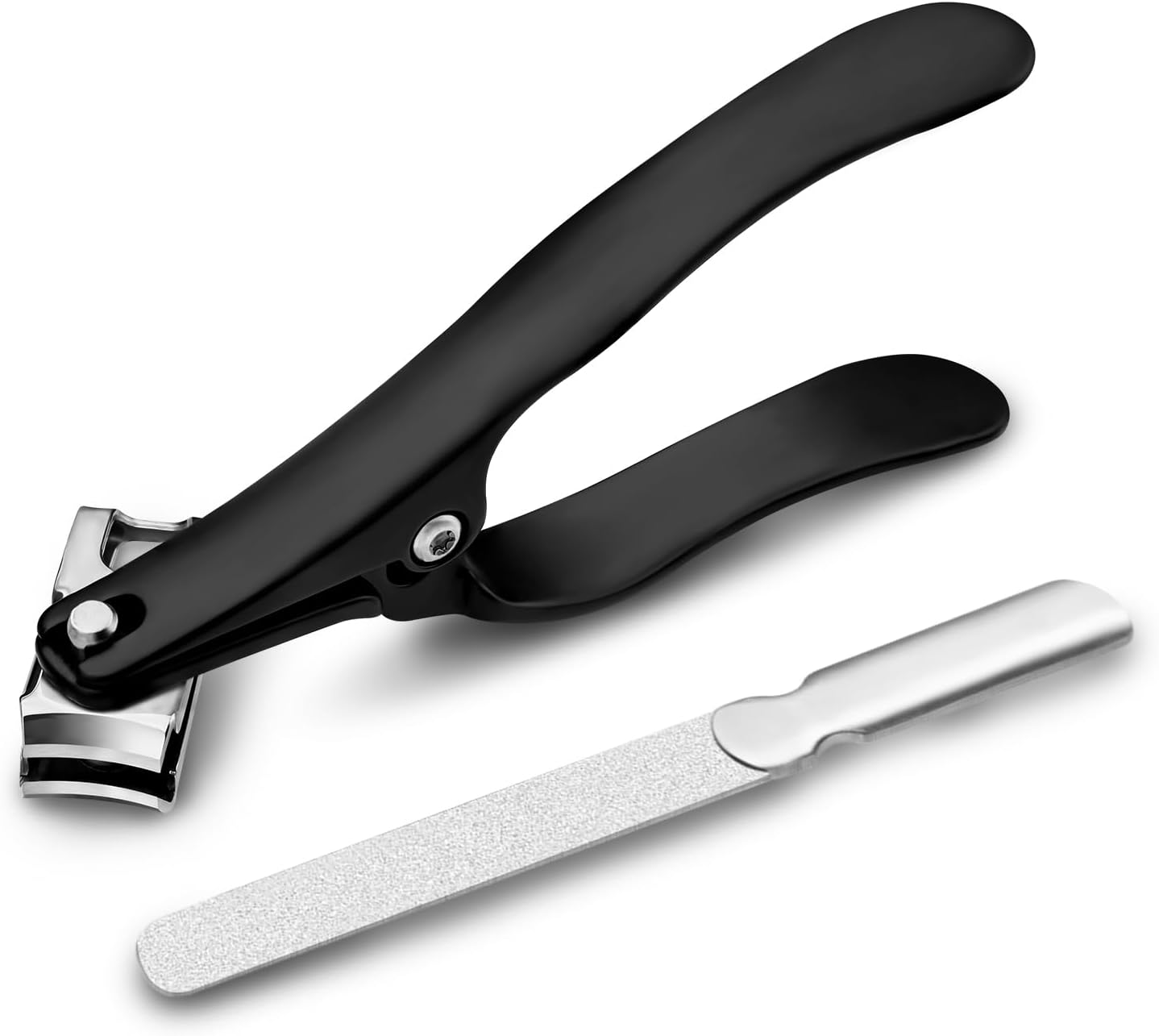 Nail Clippers for Seniors Fingernail and Toenails, 360° Rotating Head Ergonomic Long Handle Premium Steel Nail Trimmer for Men Women - Image 7