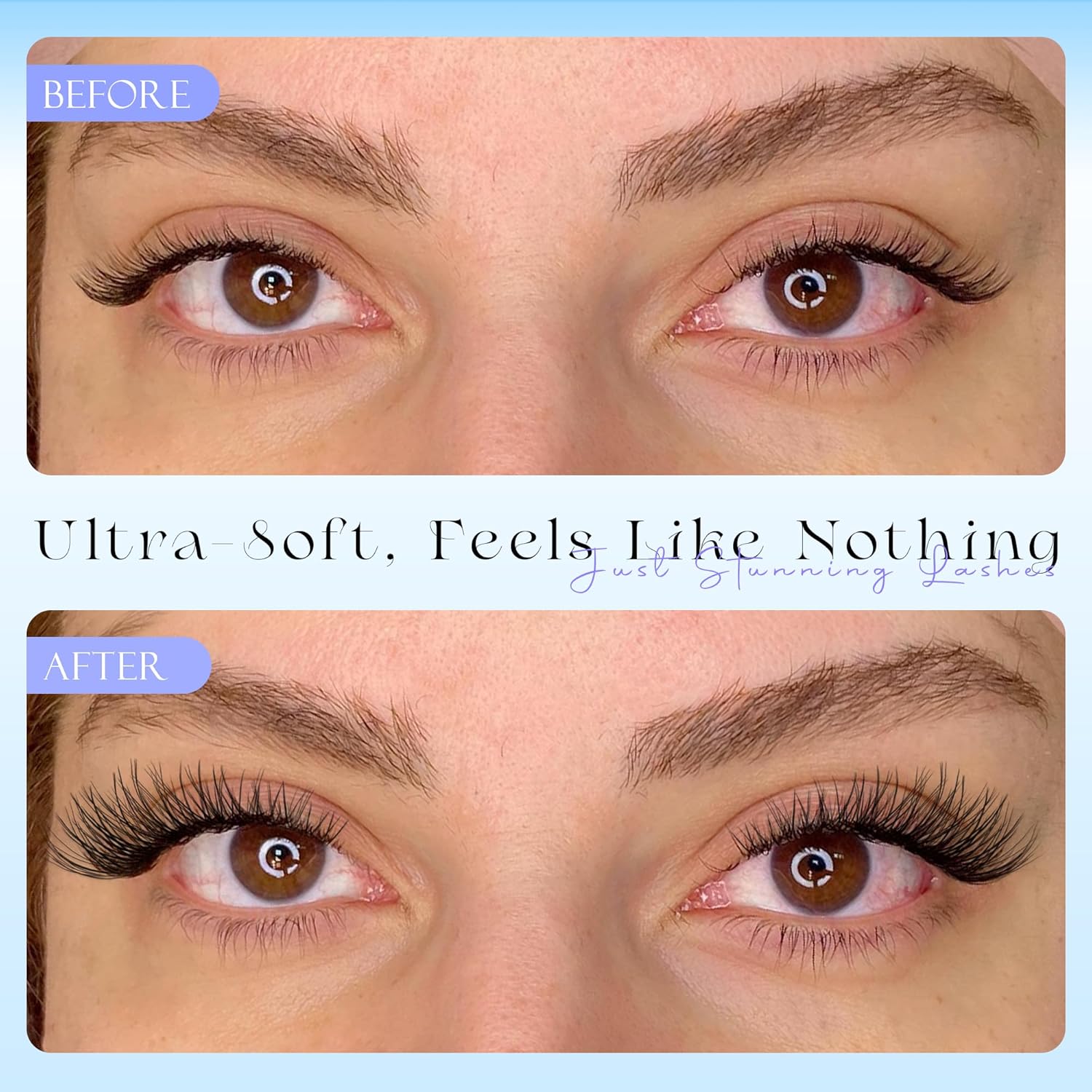 Natural Eyelash Clusters Lash Individuals DIY Lash Extension C-curly Cluster Eyelash Extensions Lash Clusters Wispy 8-16MM by Newcally - Image 4