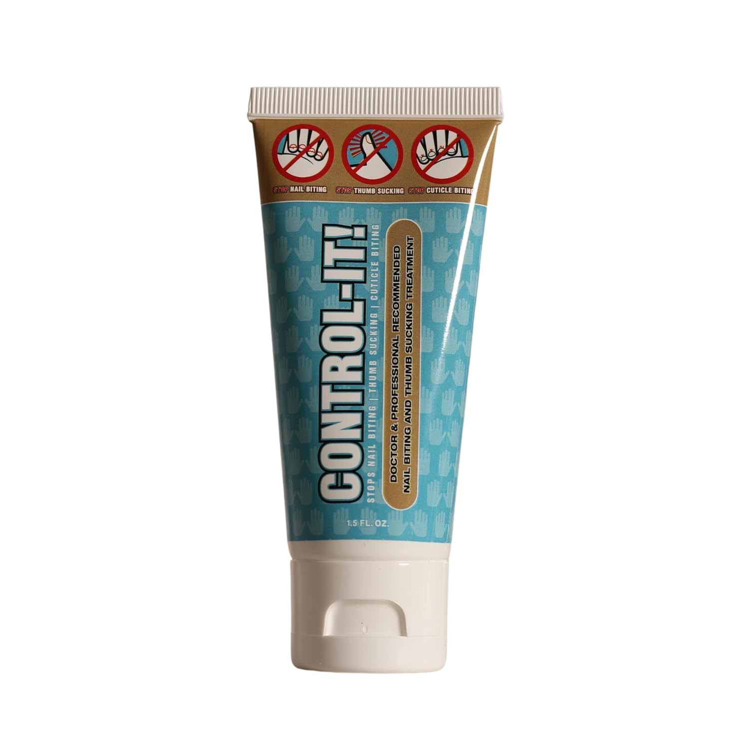 Natural Nail Biting & Thumb Sucking Solution | 100% Natural Kid Safe Bitter Taste Deterrent | Gentle on Skin, Teeth, Nails | Kids, Adults & Teens | 21 Consecutive Days To See Results