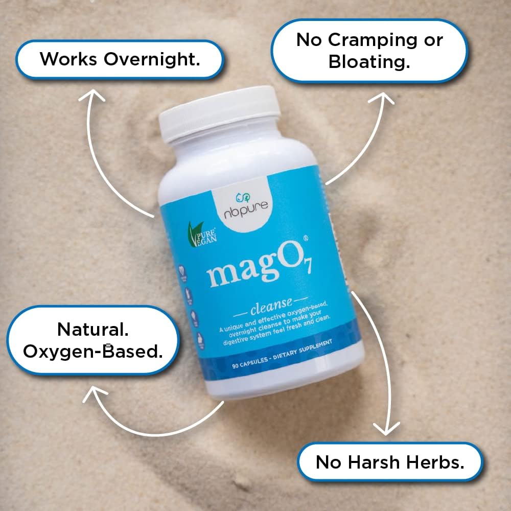 nbpure Mag O7 Oxygen Detox Cleanse Powder, 150 Gram - Image 5