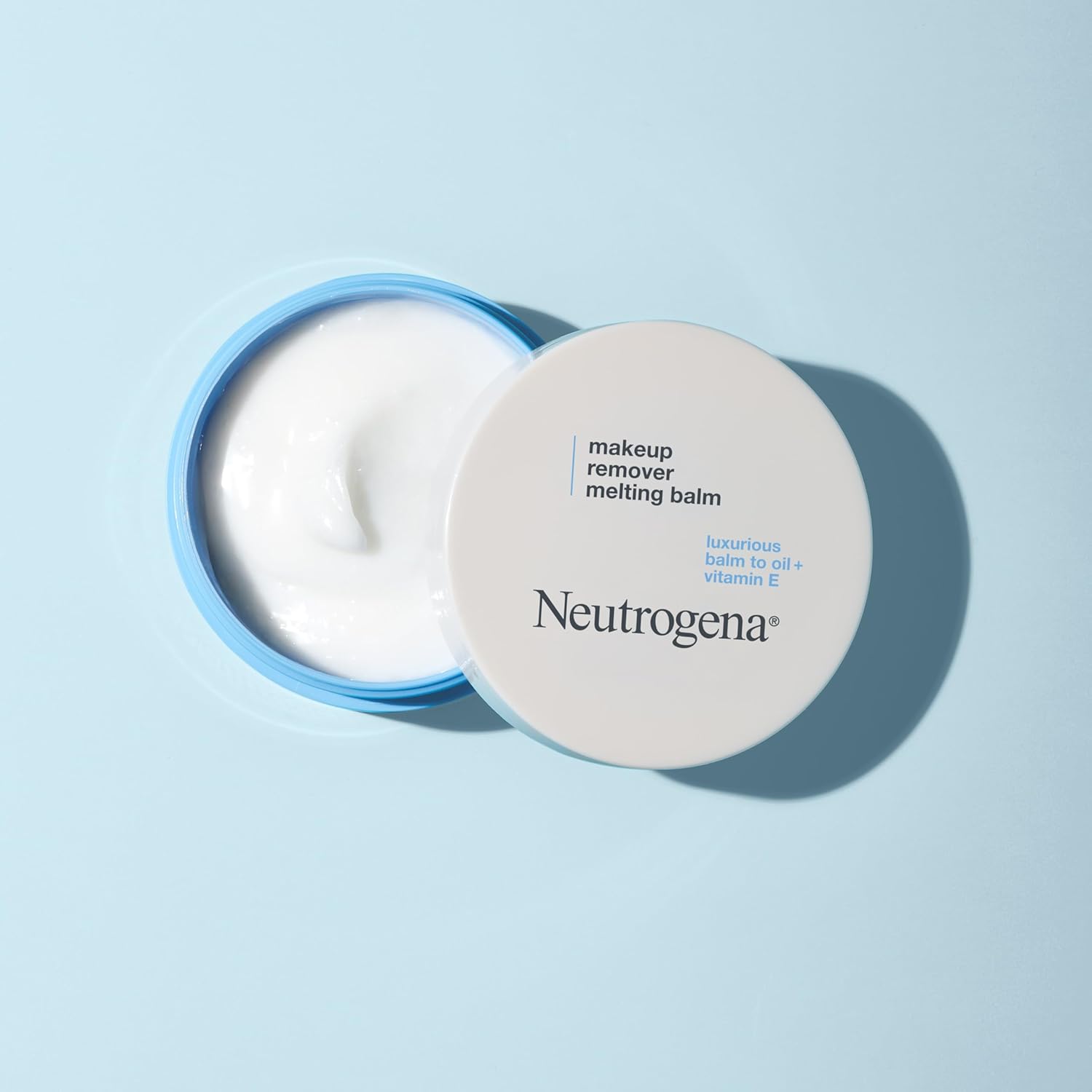 Neutrogena Makeup Remover Melting Balm to Oil with Vitamin E, Gentle and Nourishing Cleansing Balm for Eyes, Lips, or Face, Travel-Friendly for On-the-Go, 2.0 oz - Image 3