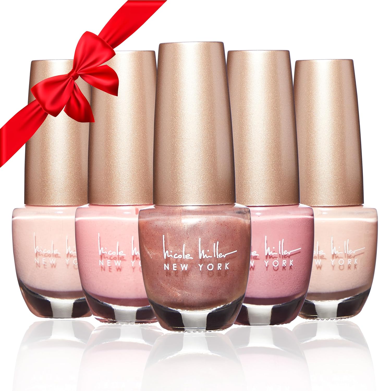 Nicole Miller Nail Polish Collection – Unique Glossy and Shimmery Colors for Women and Girls, Rose Golds - Image 7