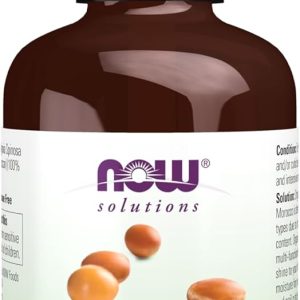 NOW Foods Solutions, Organic Argan Oil, Certified Organic and 100% Pure, "Gold of Morocco" Multi-Purpose Oil, 2-Ounce