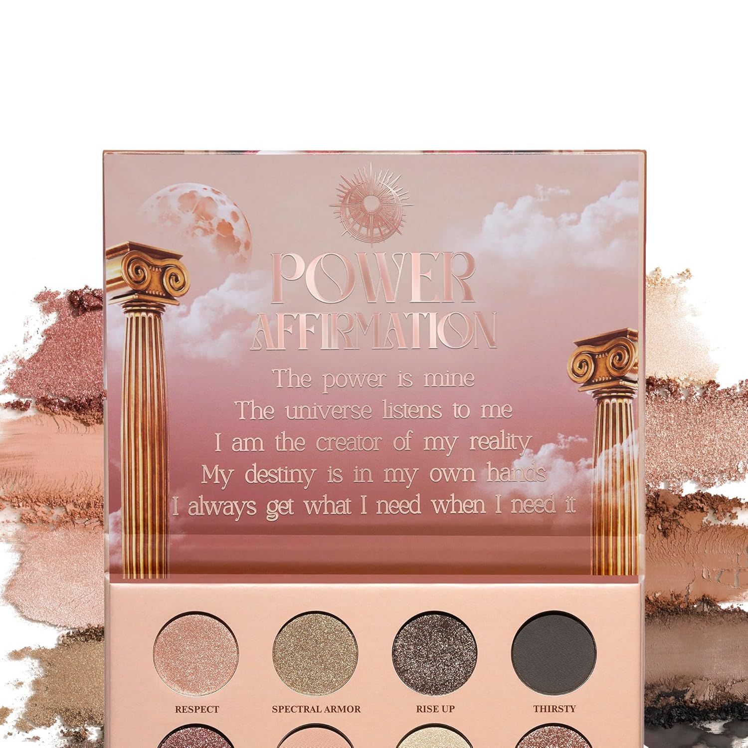 Nude Eyeshadow Palette Her Majesty – 12 High Pigment, Blendable Shades – Long-Lasting & Smudge-Proof – Matte, Satin, Shimmer & Glitter Finishes – 0.47 oz - Image 7