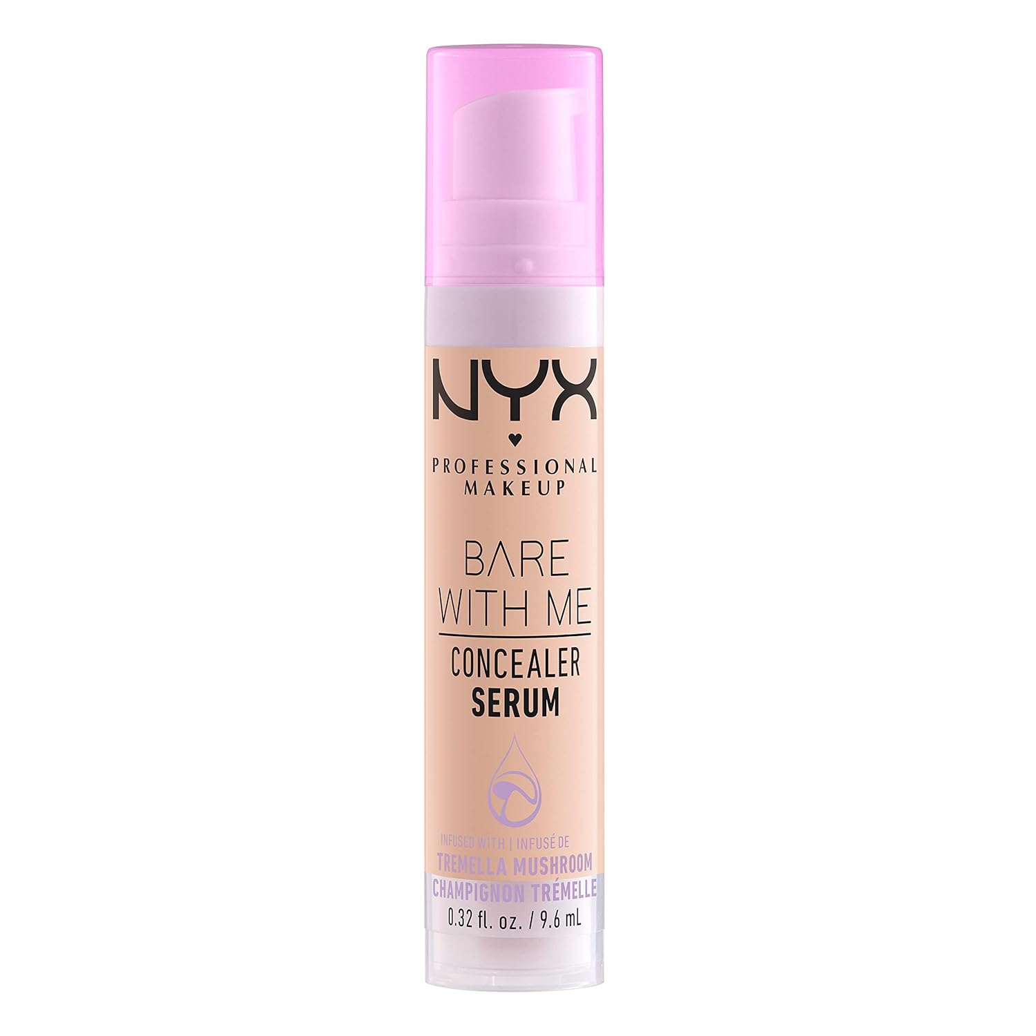 NYX PROFESSIONAL MAKEUP Bare With Me Concealer Serum, Concealer Makeup For Up To 24Hr Hydration - Light - Image 7