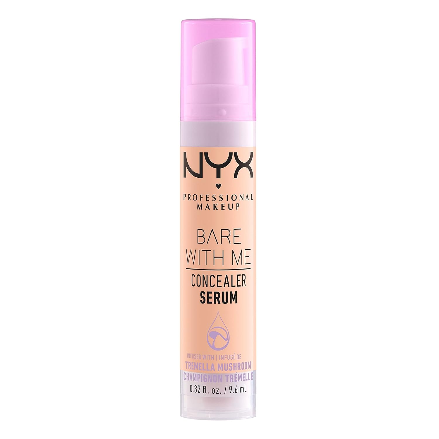 NYX PROFESSIONAL MAKEUP Bare With Me Concealer Serum, Up To 24Hr Hydration - Medium Vanilla - Image 7