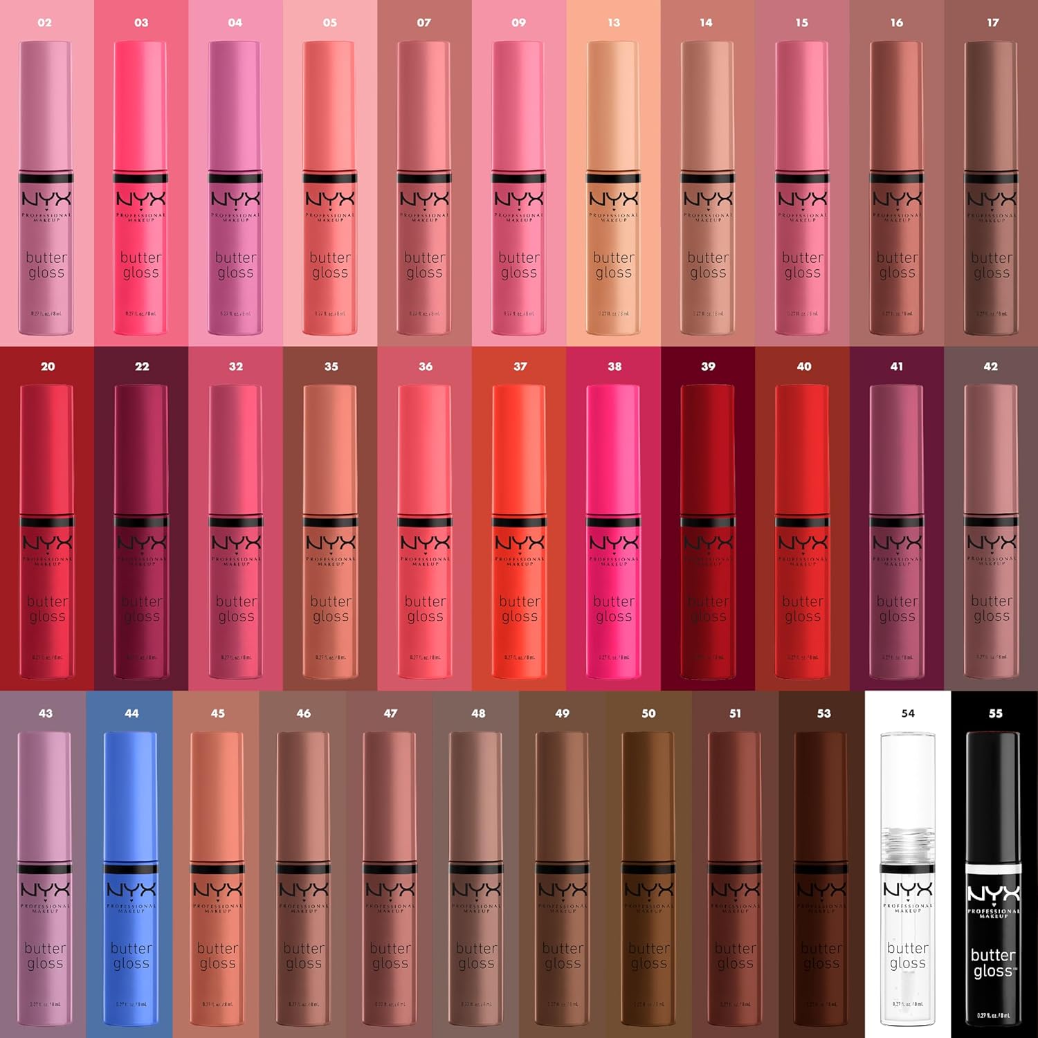 NYX PROFESSIONAL MAKEUP Butter Gloss, Non-Sticky Lip Gloss - Ginger Snap (Chocolate Brown) - Image 5