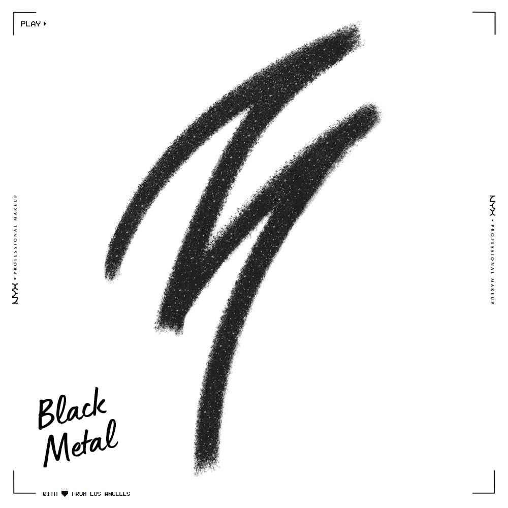NYX PROFESSIONAL MAKEUP Epic Wear Liner Stick, Long-Lasting Eyeliner Pencil - Black Metal - Image 3