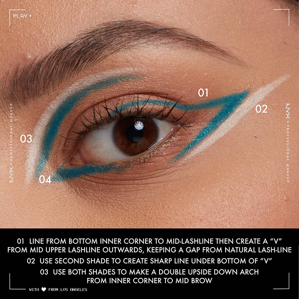 NYX PROFESSIONAL MAKEUP Epic Wear Liner Stick, Long-Lasting Eyeliner Pencil - Turquoise Storm - Image 6