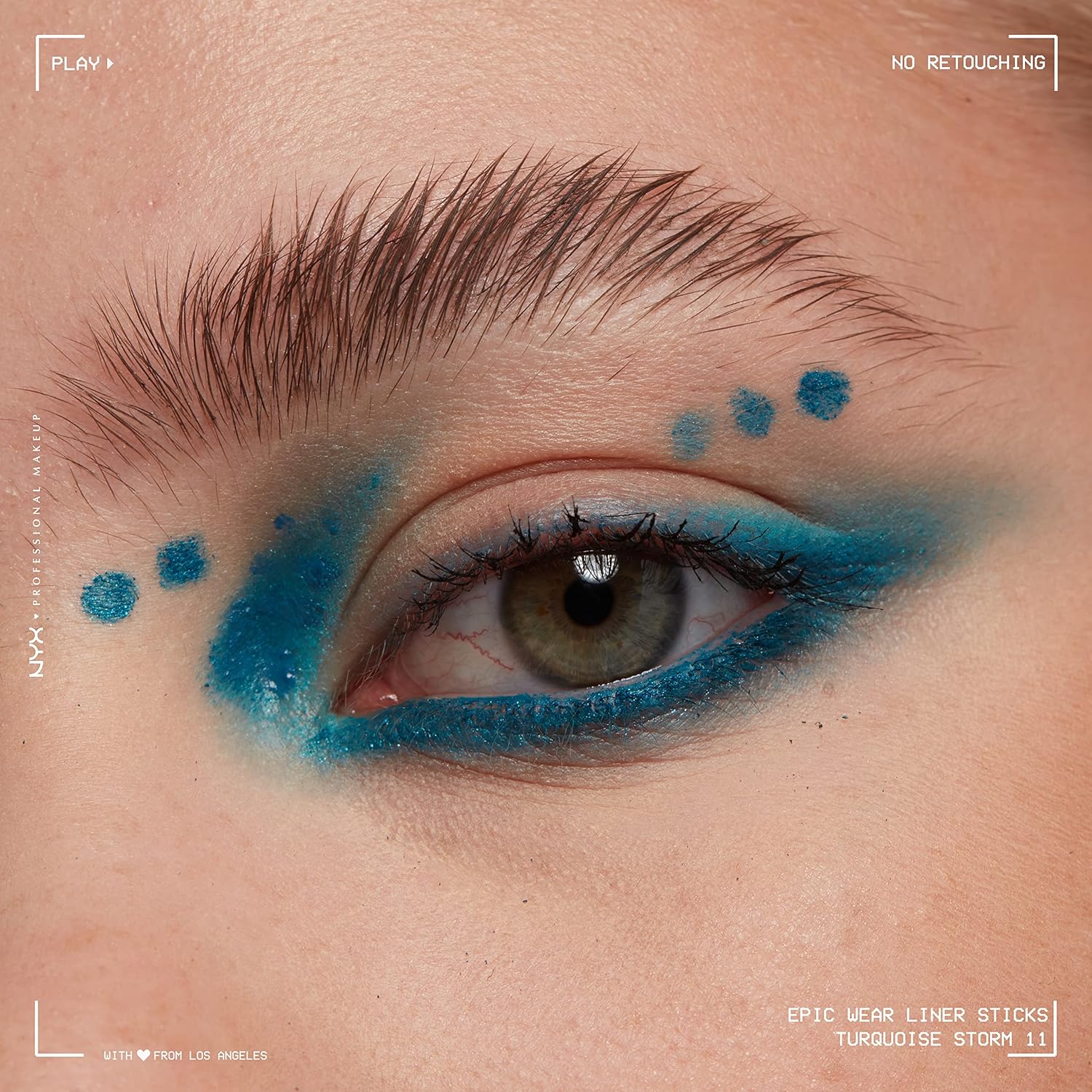 NYX PROFESSIONAL MAKEUP Epic Wear Liner Stick, Long-Lasting Eyeliner Pencil - Turquoise Storm - Image 3