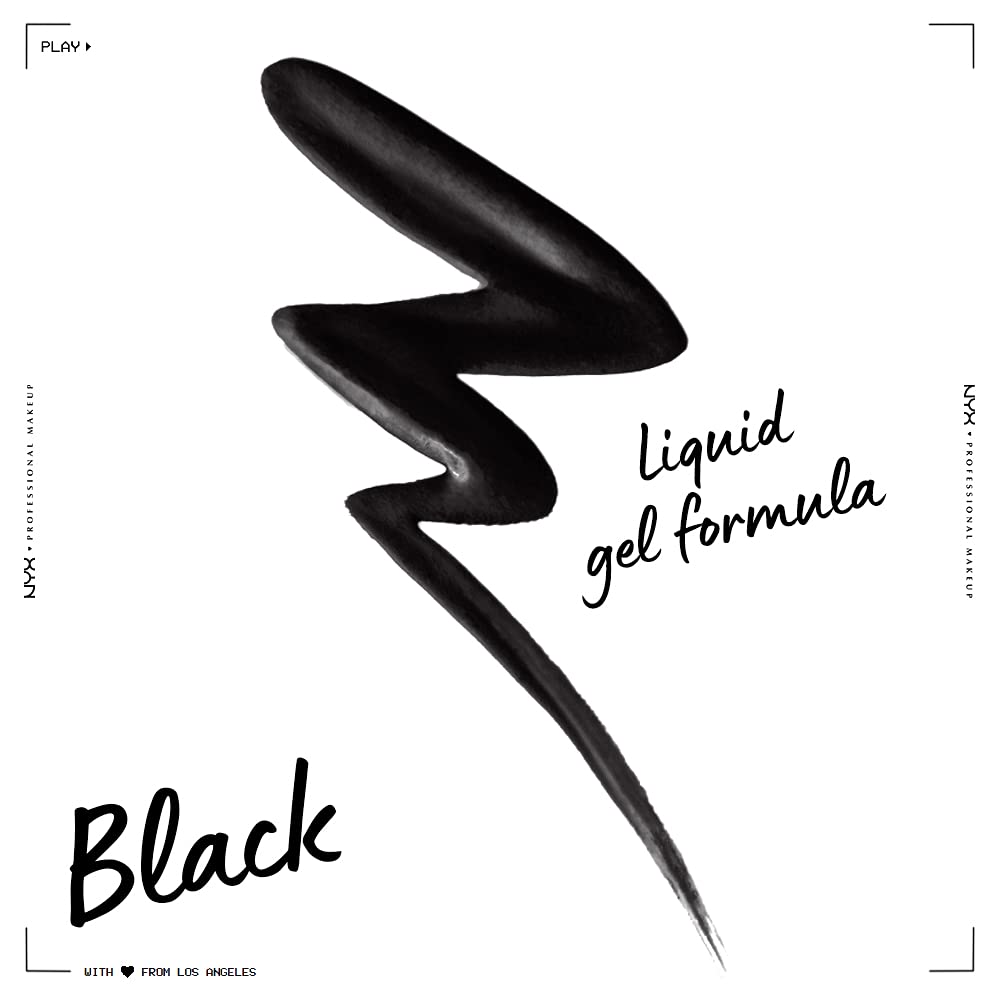 NYX PROFESSIONAL MAKEUP Epic Wear Liquid Liner, Long-Lasting Waterproof Eyeliner - Black - Image 2