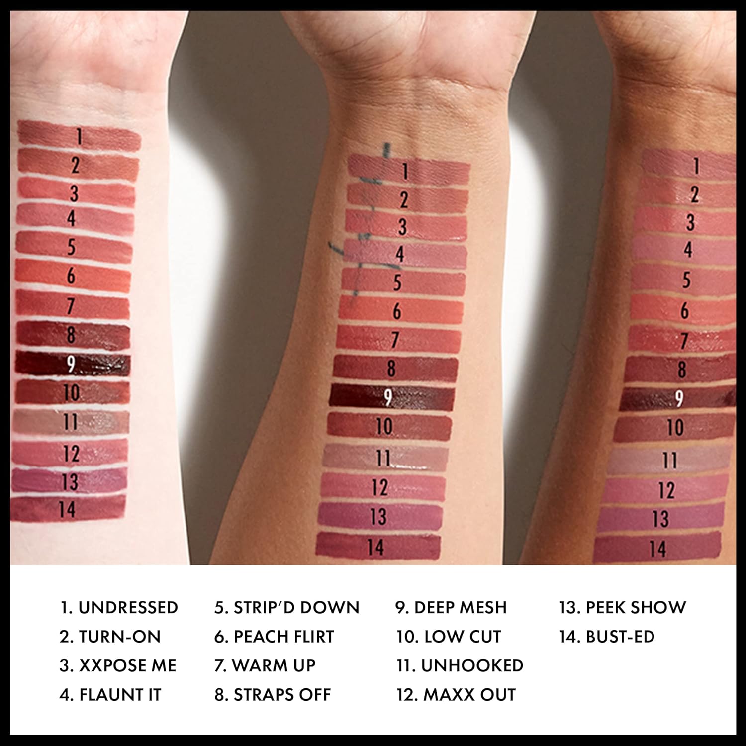 NYX PROFESSIONAL MAKEUP Lip Lingerie XXL Matte Liquid Lipstick - Unlaced (Cool Toned Dusty Rose) - Image 7