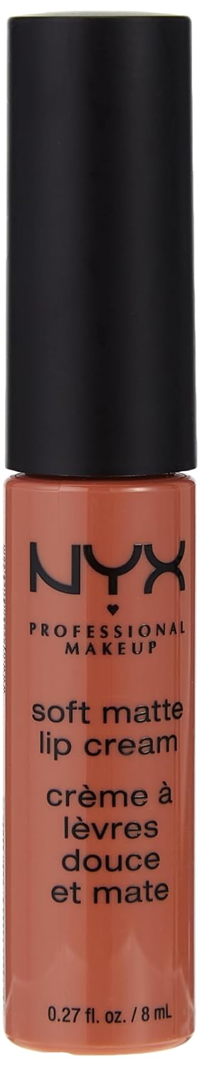 NYX PROFESSIONAL MAKEUP Soft Matte Lip Cream, Lightweight Liquid Lipstick - Abu Dhabi (Deep Rose-Beige) - Image 2