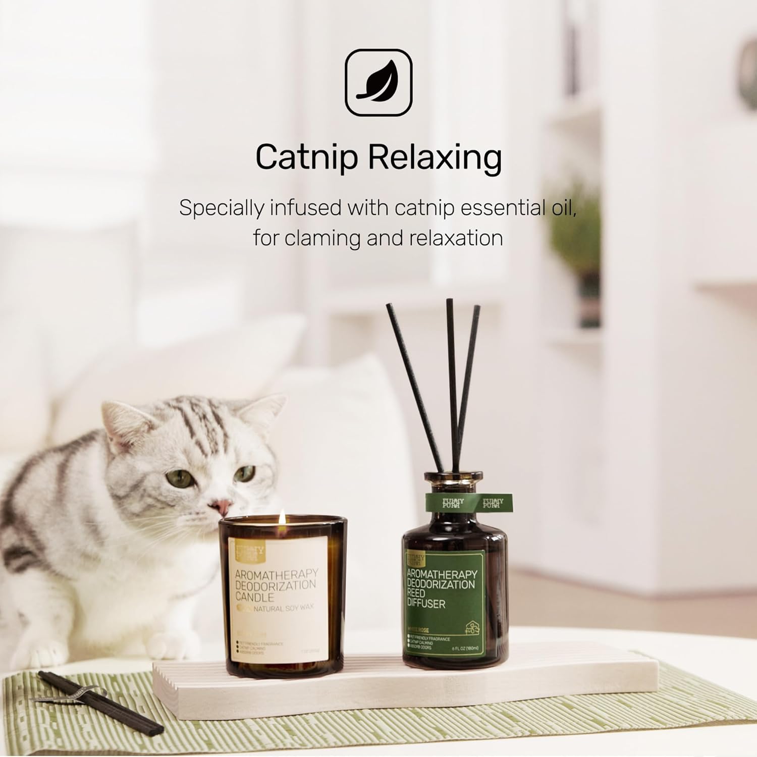 Odor Eliminating Candle, Berry Rum Scented Candle, Pet-Friendly Soy Candles, 60 Hours, 7 oz - Image 4