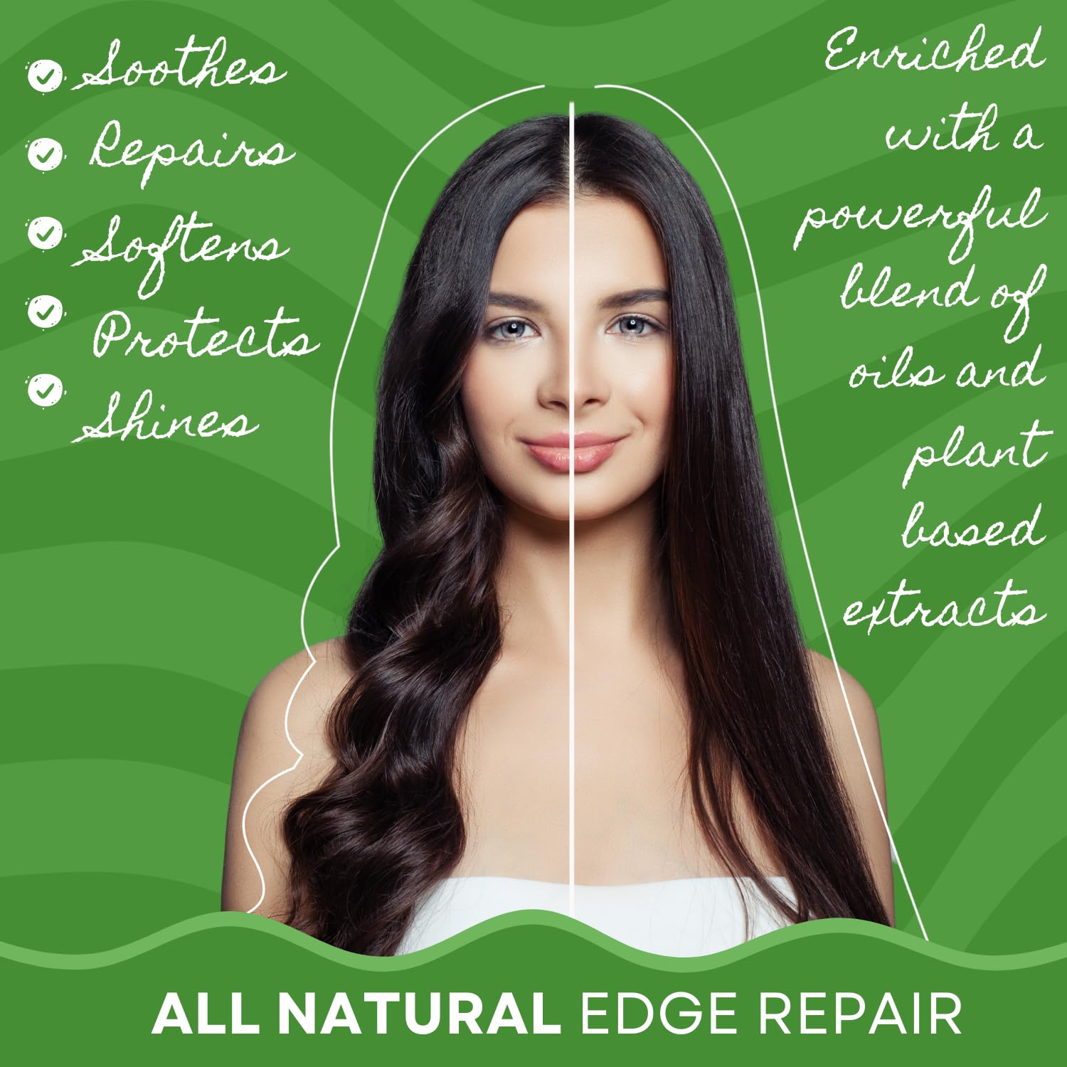 Oil, Natural Hair Growth Serum with Tea Tree, Peppermint, Jamaican Black Castor - 4oz, Non-Greasy, Anti-Itch Scalp Moisturizer, Boosts Circulation & Edge Regrowth, Unisex - Image 4
