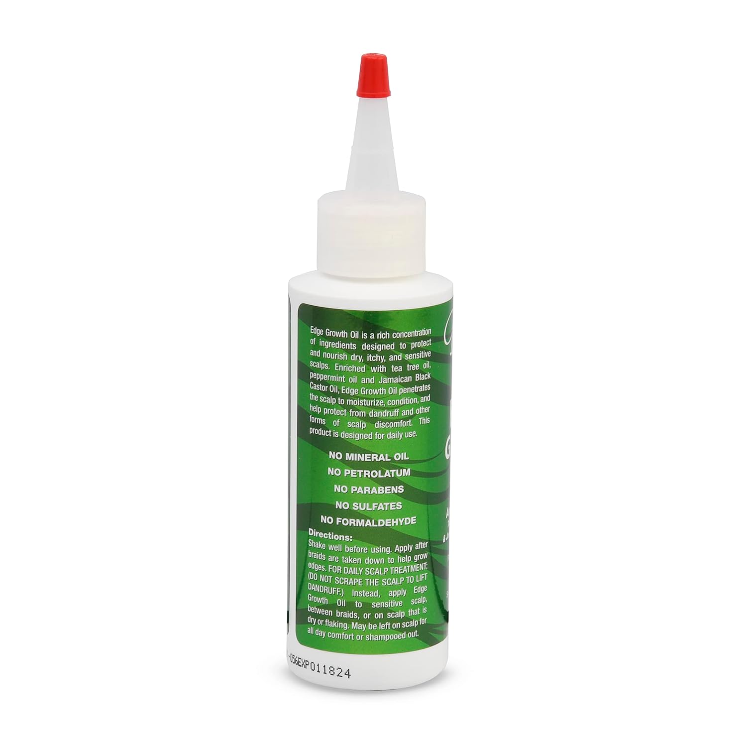 Oil, Natural Hair Growth Serum with Tea Tree, Peppermint, Jamaican Black Castor - 4oz, Non-Greasy, Anti-Itch Scalp Moisturizer, Boosts Circulation & Edge Regrowth, Unisex - Image 8