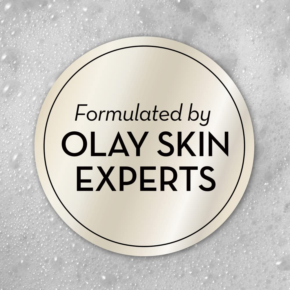 Olay Body Wash for Women, Moisture Ribbons Plus, Deep Conditioning & Moisturizing Formula, Long Lasting Smooth Soft Skin, For All Skin Types, Shea Butter & Peony Blossom Scent, 18 fl oz (Pack of 4) - Image 2