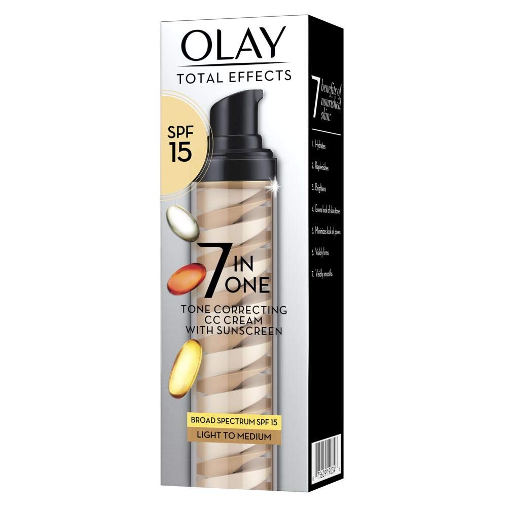 Olay Total Effects Tone Correcting CC Cream SPF 15, 1.7 fl oz - Image 3