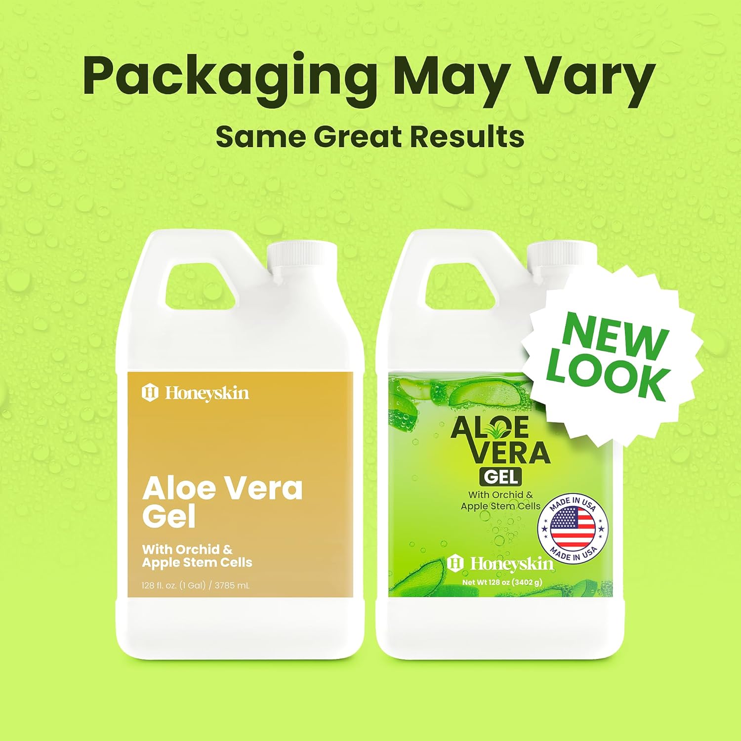 Organic 100% Aloe Vera Gel for Face & Body with Manuka Honey - A Fresh Aloe Vera Plant, No Powder - Sunburn Relief - Aloe Vera Gel for Hair (1 Gallon) - Image 6
