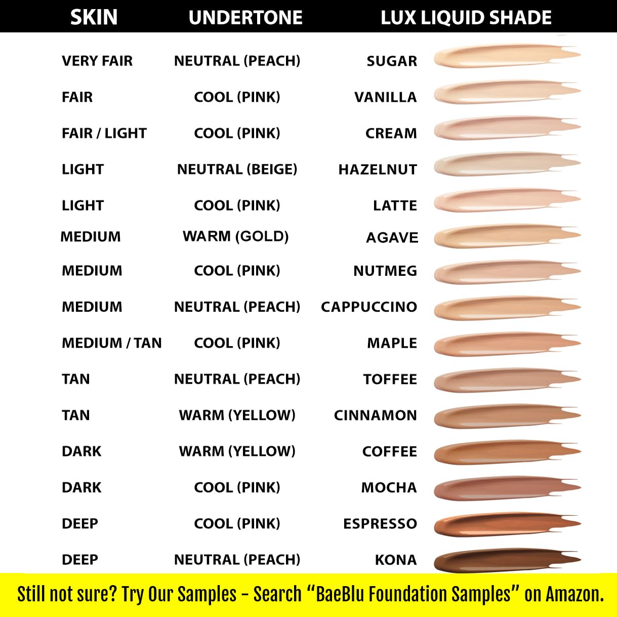 Organic Aloe-Based LUX Liquid Foundation, Natural Vegan Gluten-Free Made in USA, Nutmeg - Image 4